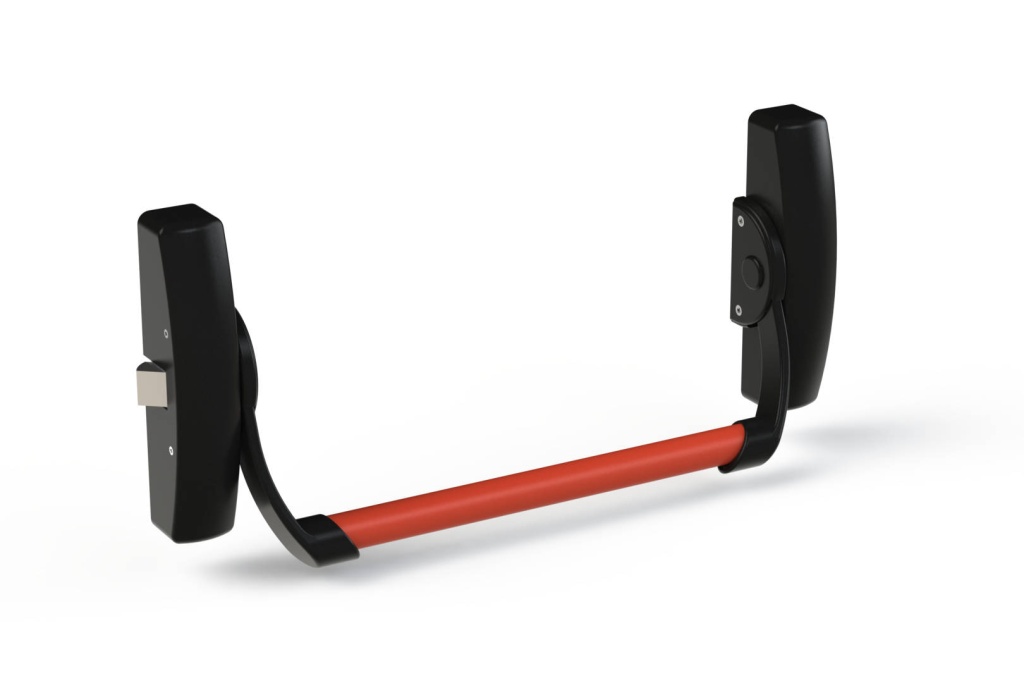 Система "антипаника" для противопожарной двери 