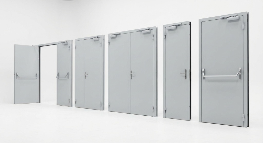 Разные размеры противопожарных дверей