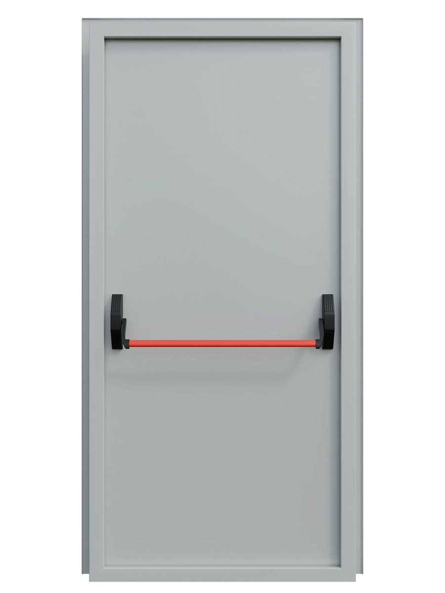 Однопольная техническая универсальная дверь с антипаникой